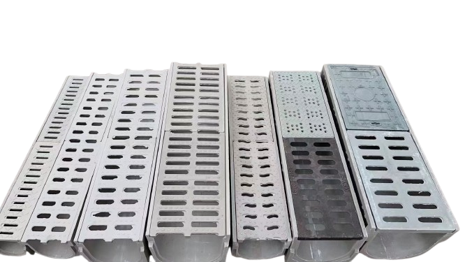 U型槽圖片，成品排水溝圖片，樹脂排水溝圖片，U型排水溝圖片