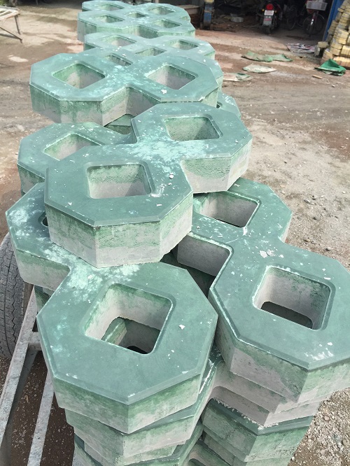 水泥彩磚圖片，混凝土水泥彩磚圖片