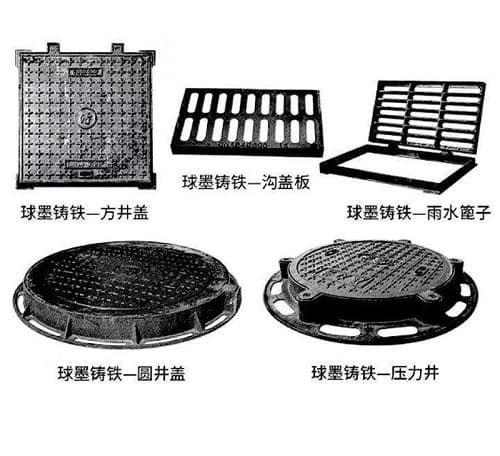 球墨鑄鐵陰井井蓋的五大優(yōu)勢，球墨鑄鐵陰井井蓋，鑄鐵陰井井蓋